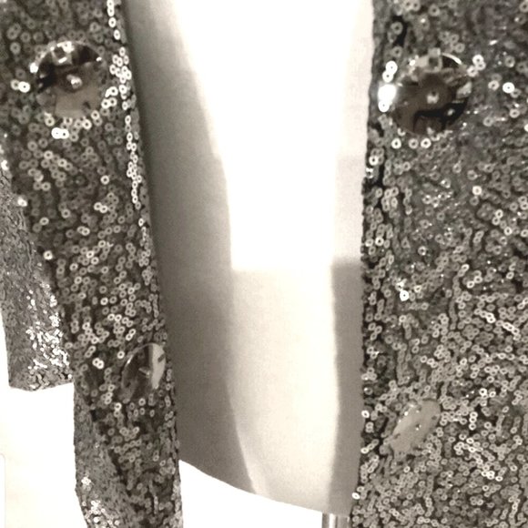 Silver sequin blazer - Picture 13 of 13